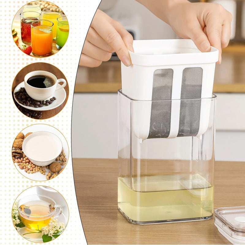 🥣 Multifunctional Yogurt Filter with Fine Mesh Strainer | Multi-Purpose Kitchen Food Strainer
