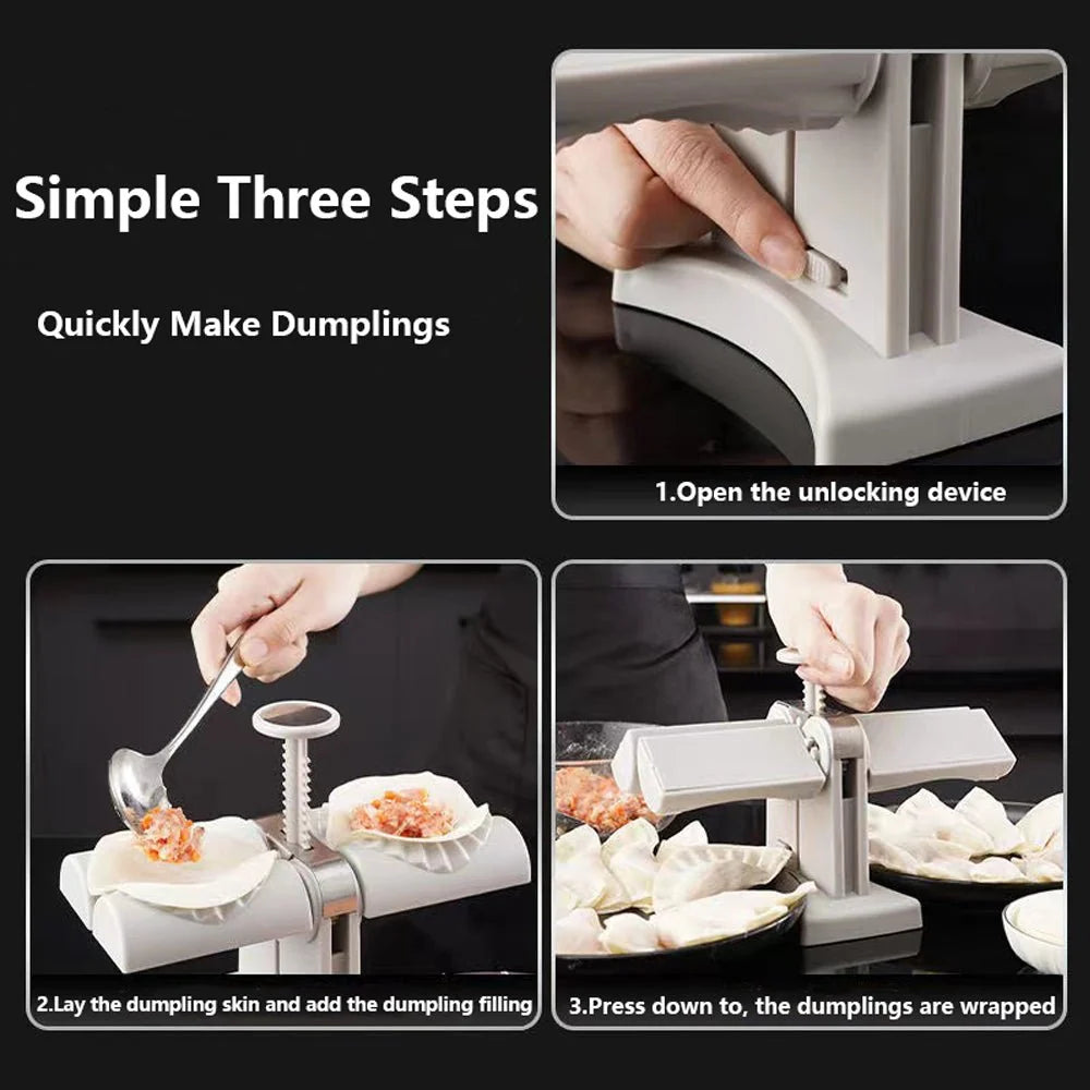 Smart Automatic Dumpling Maker – Fast & Effortless