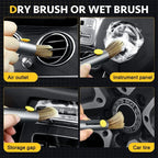 Multifunctional Car Cleaning Kit | Detailing Brush, Air Vent & Tire Cleaner – All-in-One Car Care Tool