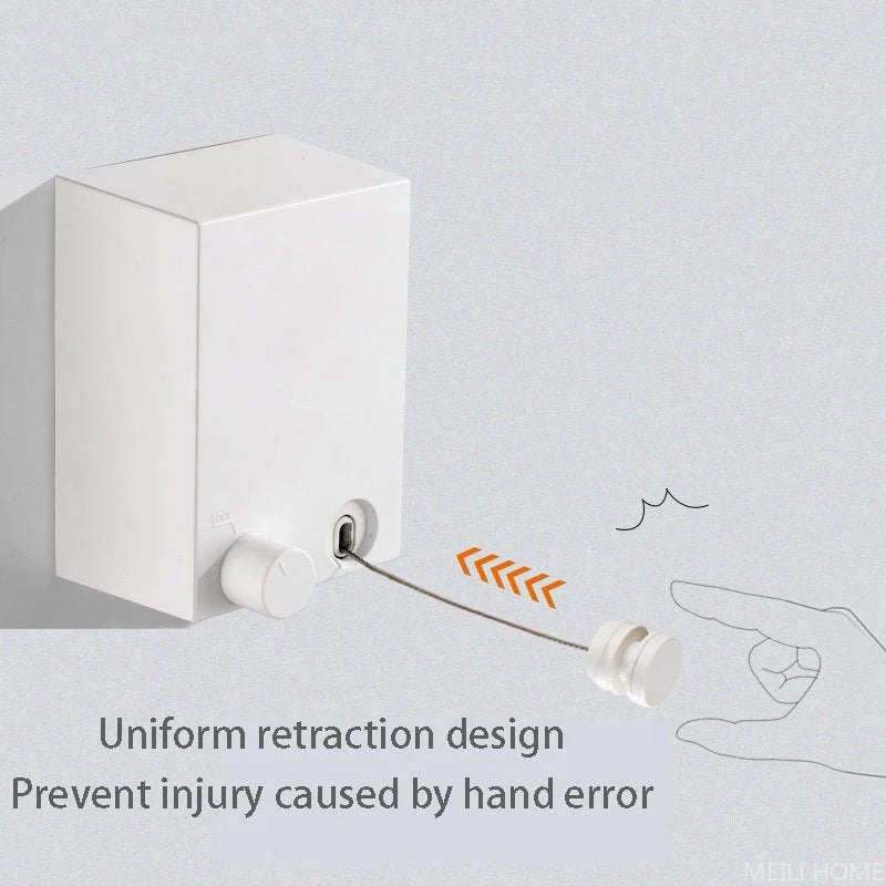 Retractable Clothesline – Easy, Space-Saving Laundry Solution